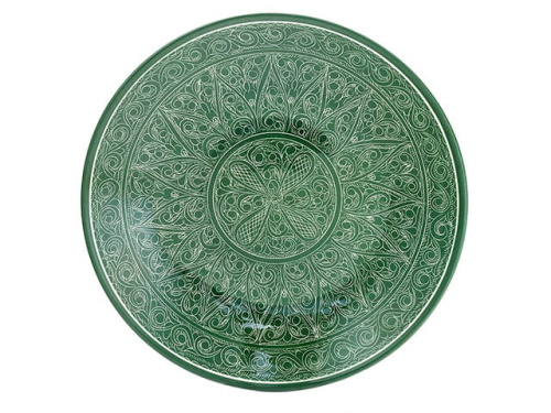 Блюдо Ляган "Риштанская керамика", диаметр 42 см RSN002