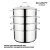 Набор пароварок BergHOFF Comfort, 8.5л Набор пароварок BergHOFF Comfort, 8.5л