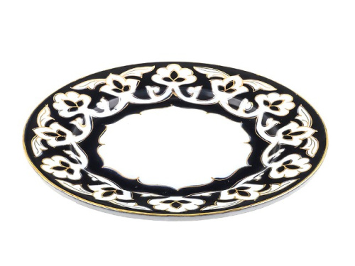 Тарелка Пахта, Turon Porcelain, с золотом, Ø 21.7 см