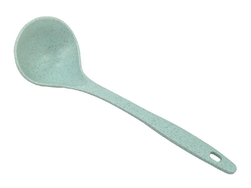 Половник на 50 мл из пищевого пластика, 20х7 см, бирюзовый