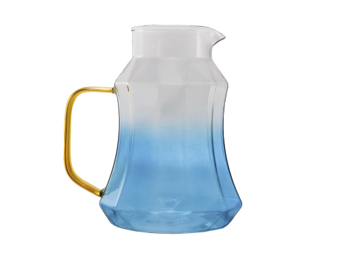 Кувшин стеклянный PLOVER с металлической крышкой-фильтром, 1.6 л