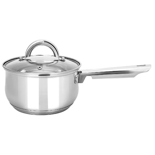 Ковш с крышкой Appetite Elisa, нержавеющая сталь, 1.8 л