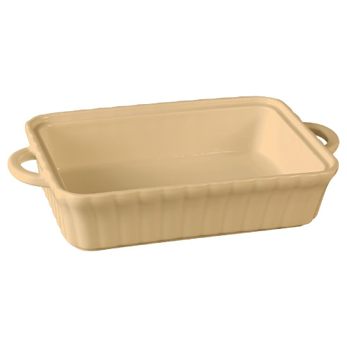 Форма для запекания керамическая (беж.), 32х19х6 см,TM Appetite