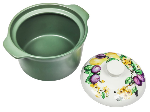 Кастрюля Дюшес керамическая 3л, TM Appetite Кастрюля Дюшес керамическая 3л, TM Appetite