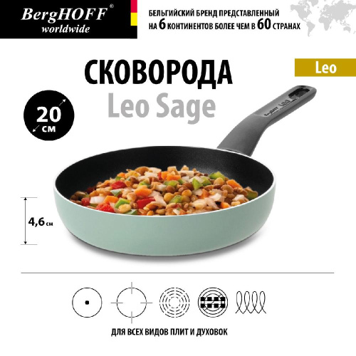 Сковорода BergHOFF Leo Sage, 20 см